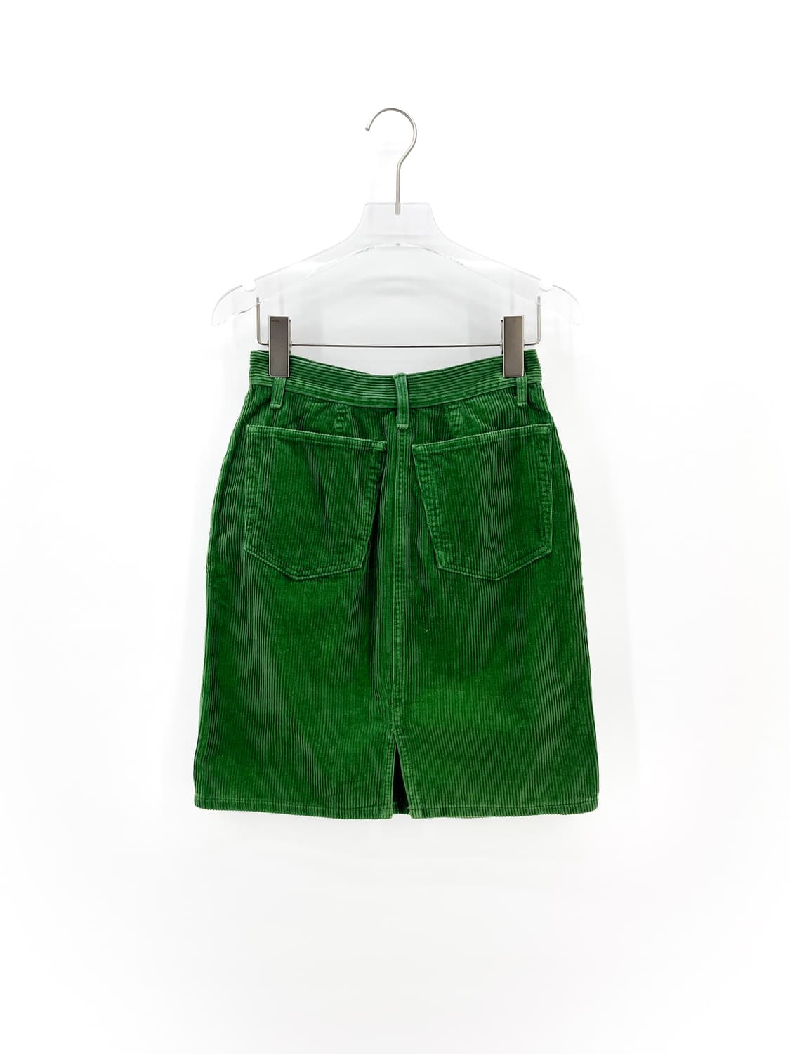 베네통 그린 코듀로이 스커트 상품이미지6