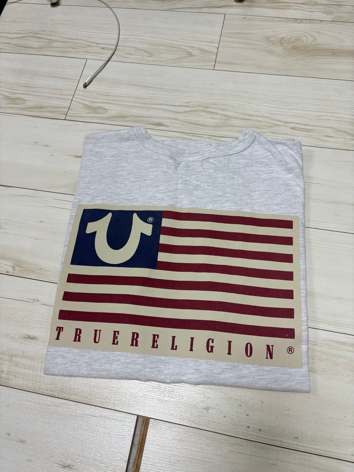 트루릴리젼 old glory 티셔츠 멜란지그레이 L 상품이미지2