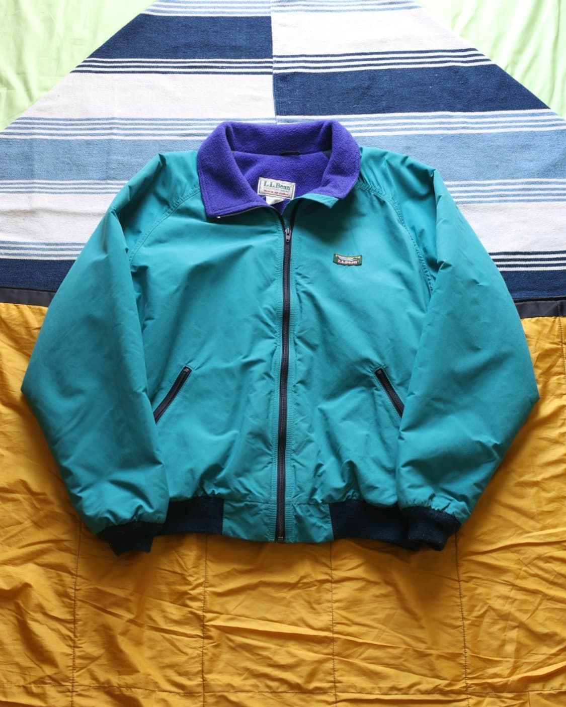 엘엘빈 80s 웜업 자켓(2pcs) 상품이미지1