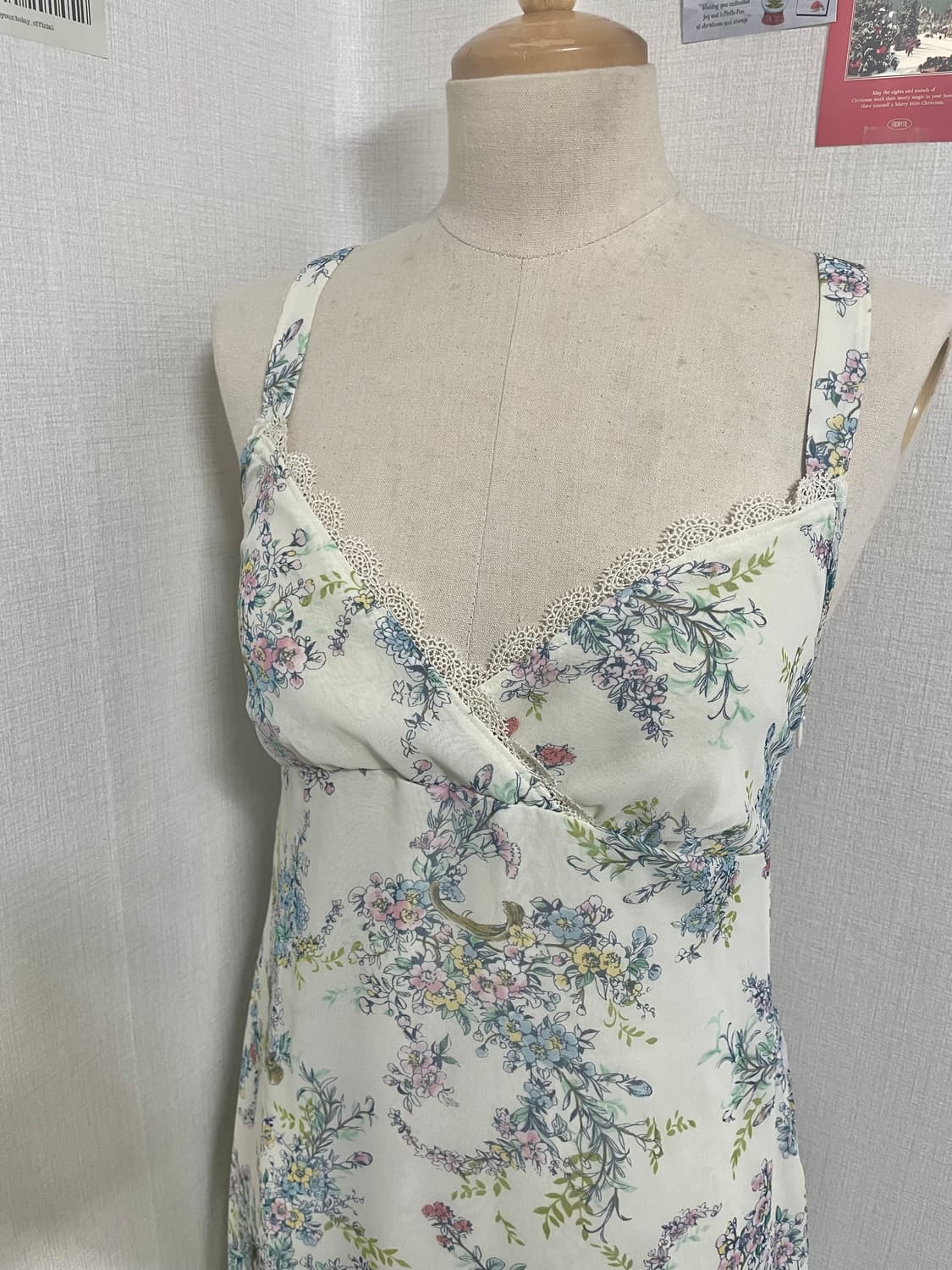 빈티지 미니 나시 원피스 상품이미지5