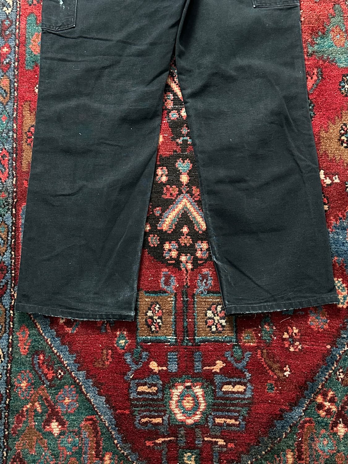 OG USA Made 칼하트 B01 더블니 블랙 칼하트 썩블니 상품이미지8