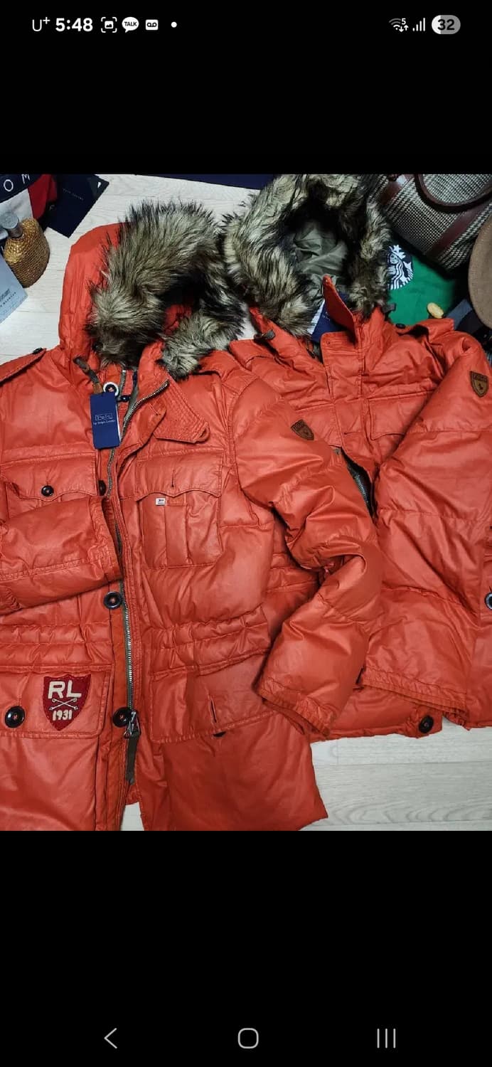(새상품)POLO RALPH LAUREN 헤비다운 패딩 대장 파카 상품이미지2
