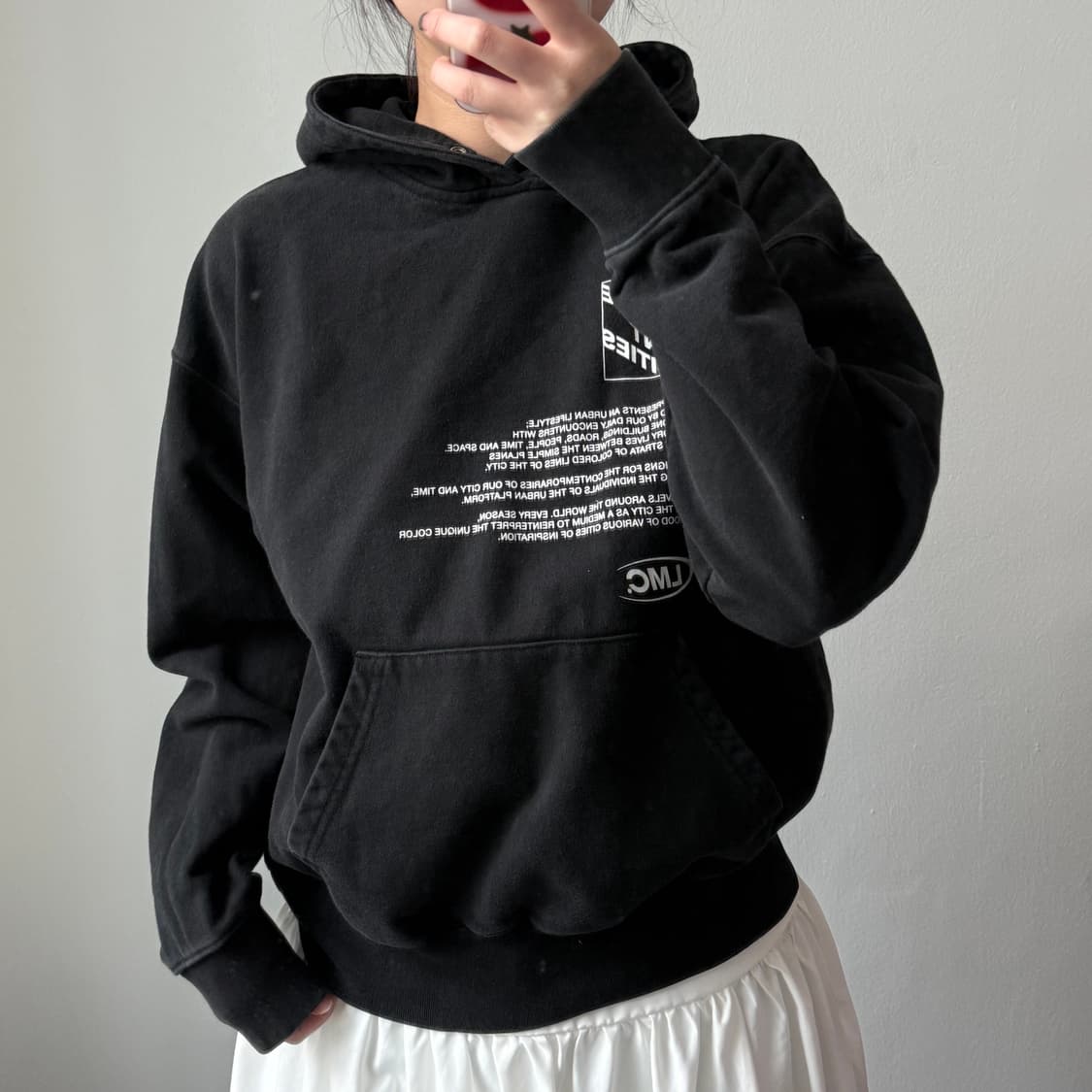 [S] LMC 블랙 후드티 상품이미지1