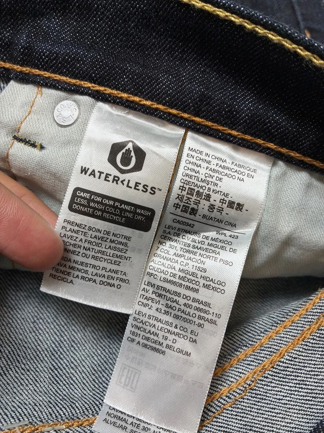 리바이스 00's 505 스트레이트 데님 팬츠 PN8848 상품이미지7