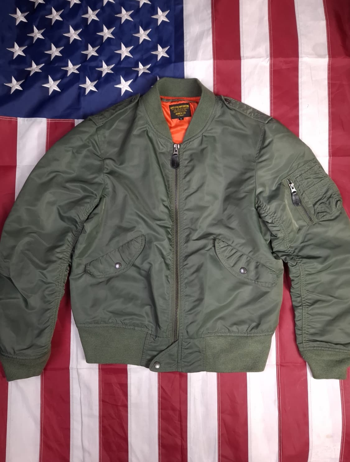 특A 오리지날 아비렉스 L-2B 미공군 항공점퍼 상품이미지1