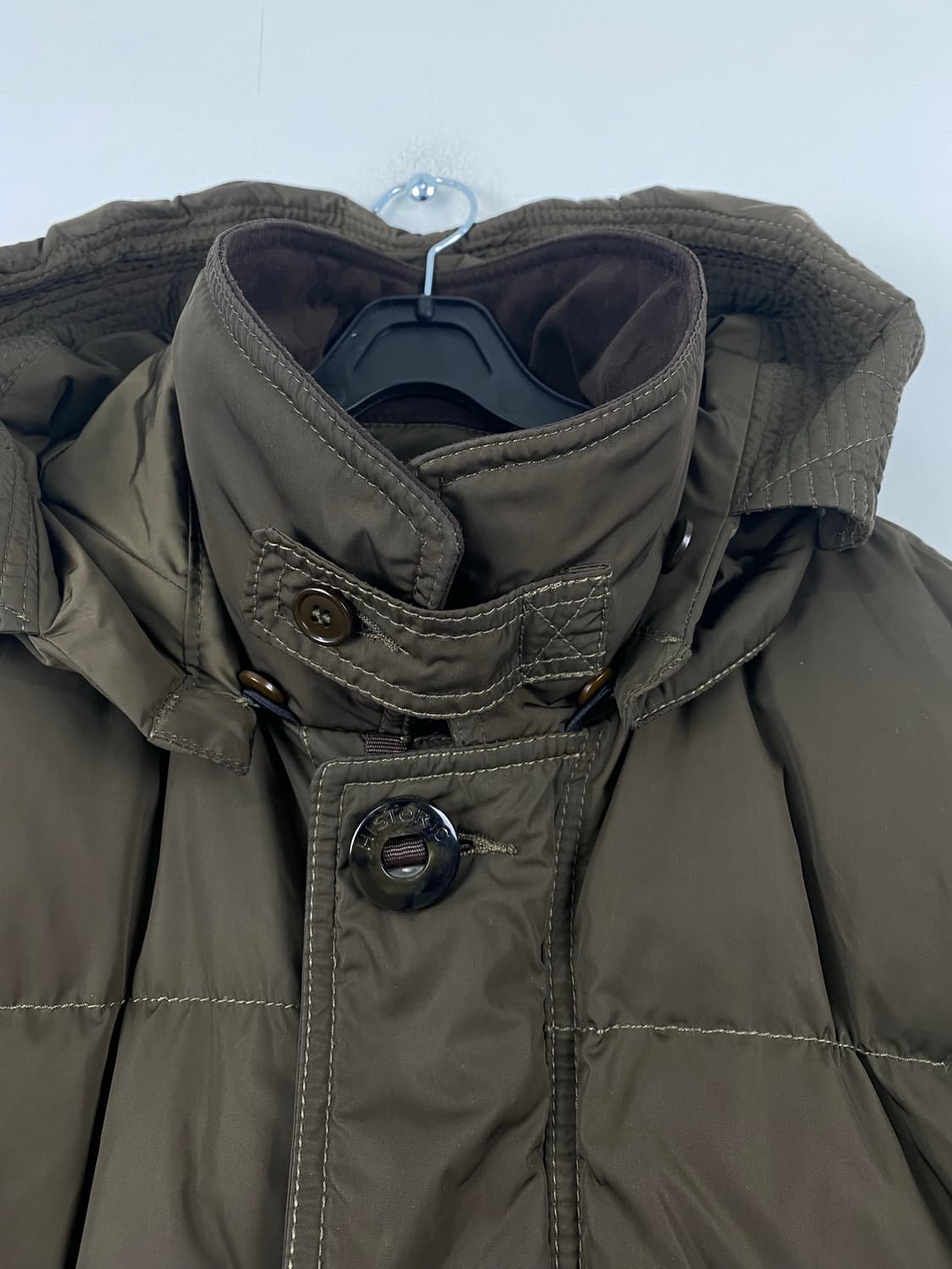 히스토릭 리서치 시리즈 이태리 하프 다운패딩 파카 M 상품이미지4