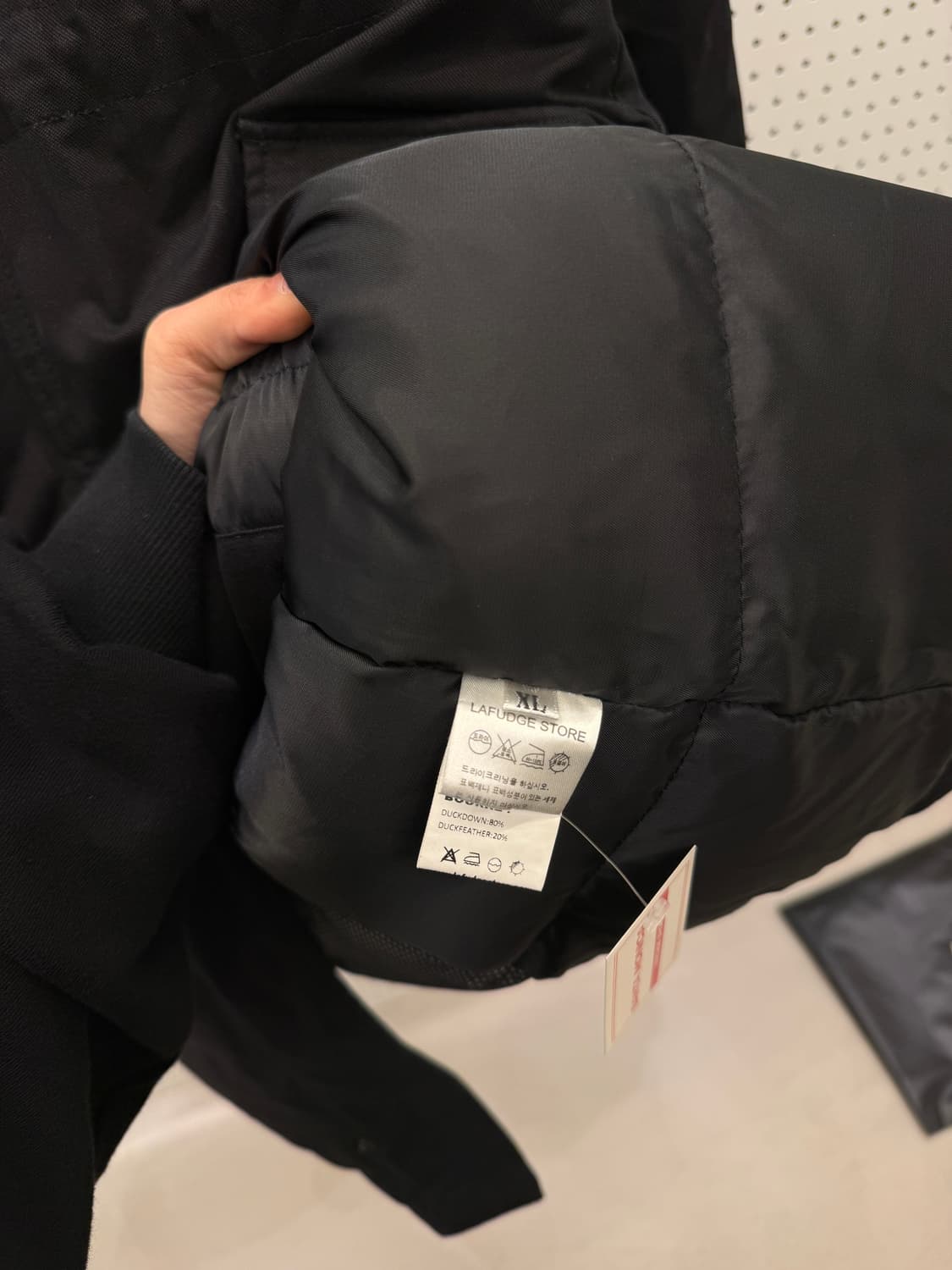 라퍼지스토어 블랙 빅포켓 오리지널 파카 U1291 상품이미지5