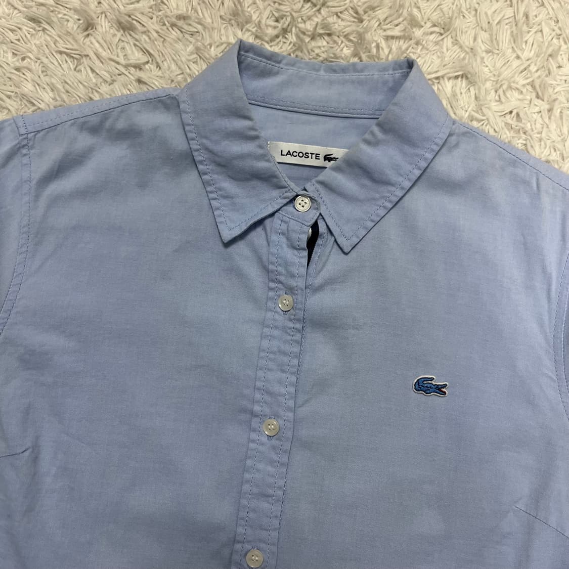 Lacoste sky blue shirt   상품이미지5