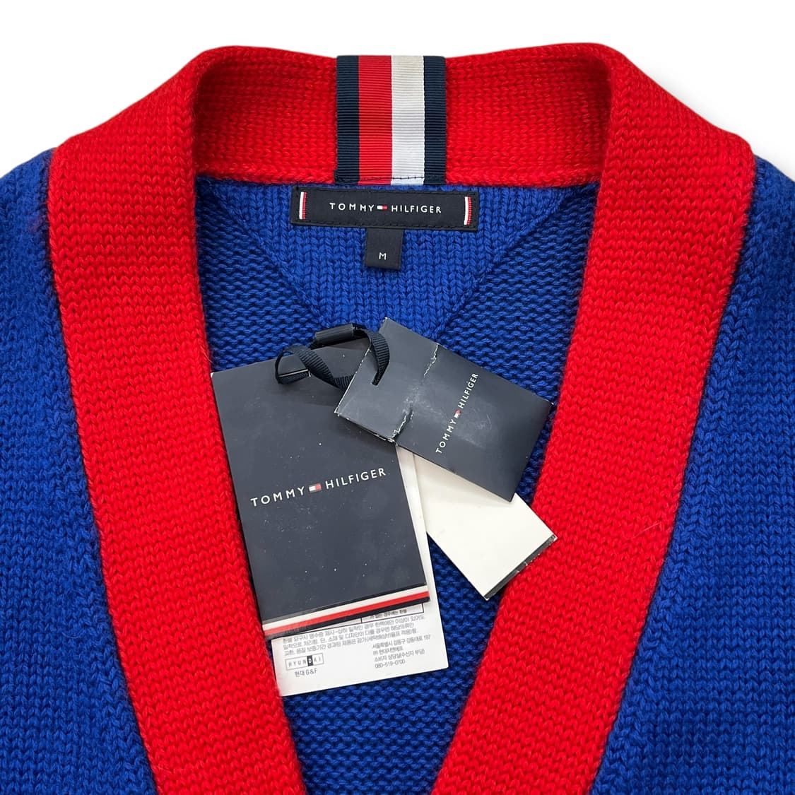 타미힐피거 빅로고 니트가디건 r2103 상품이미지6