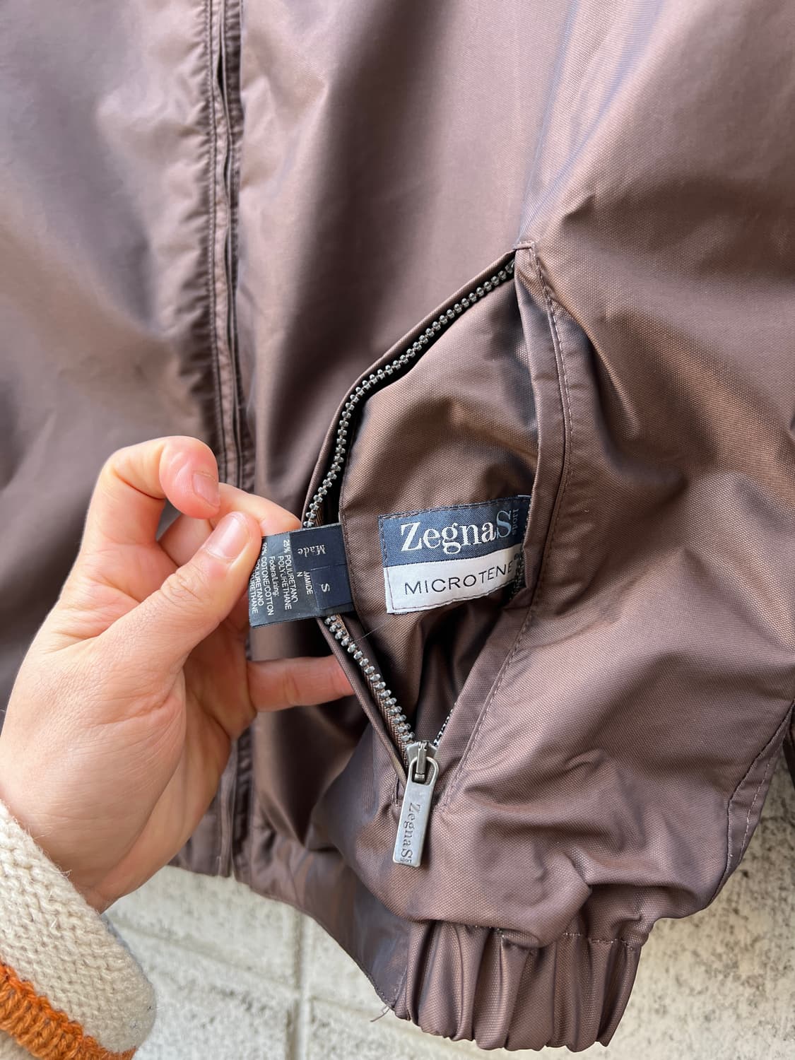 2000s ZEGNA SPORT REVERSIBLE 제냐스포츠 양면자켓 상품이미지4