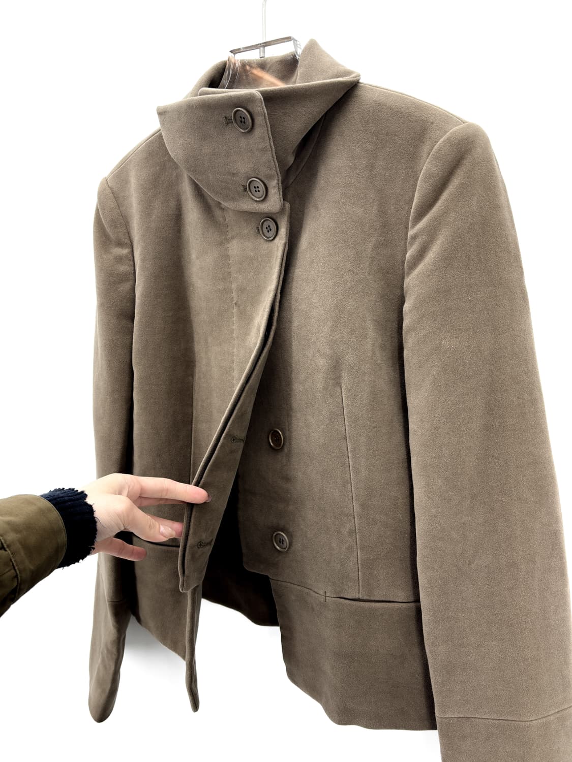 DKNY 브라운 코튼 자켓 상품이미지4