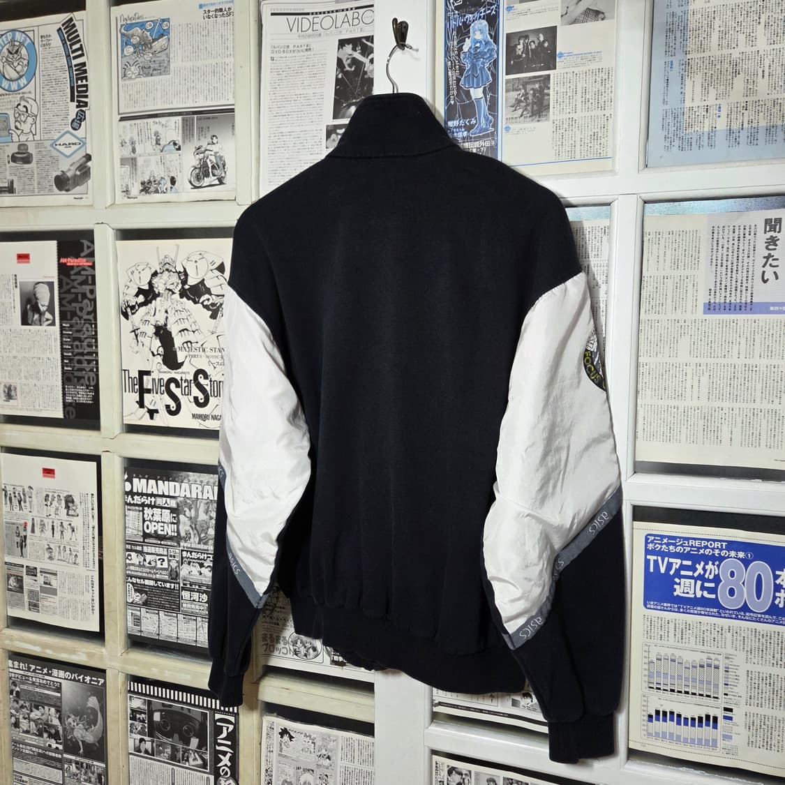 아식스 코튼 배색 집업 자켓 상품이미지6