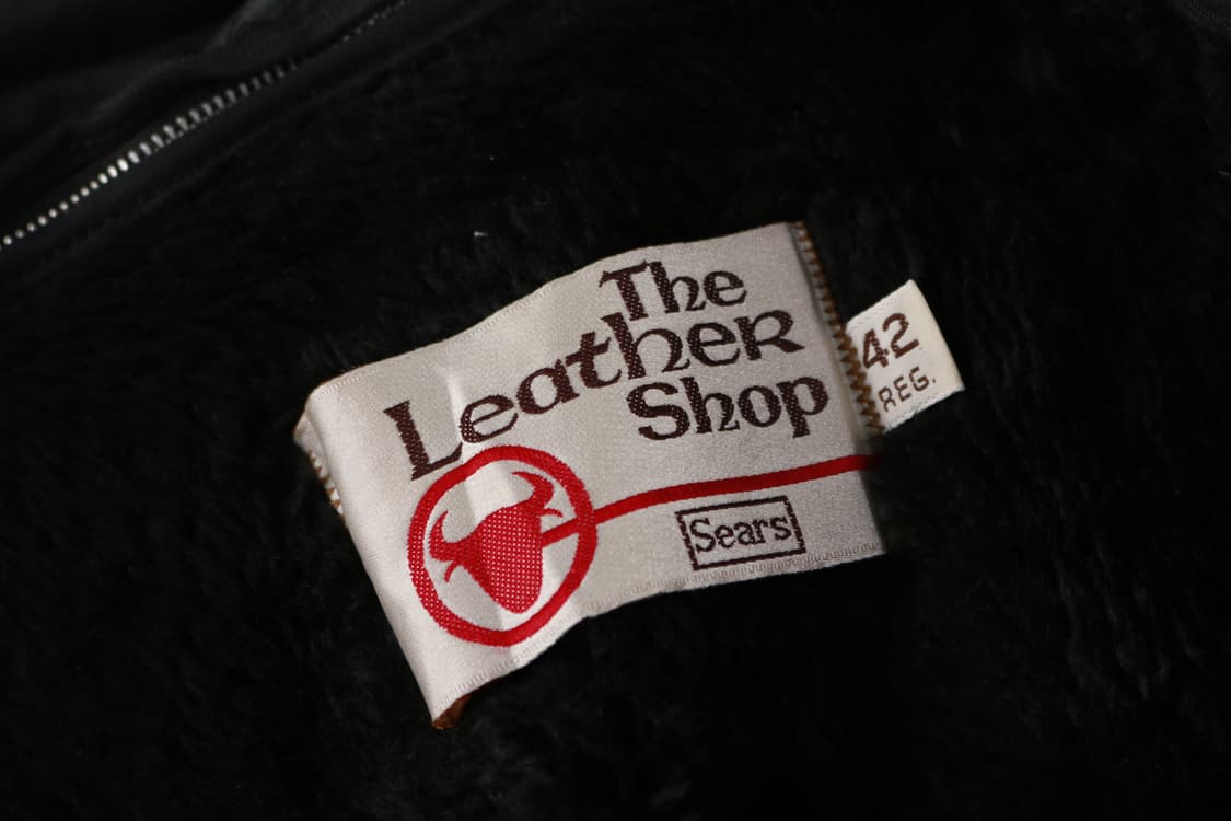 [42] 80's 시어스 할리데이비슨 스티어하이드 싱글라이더 자켓 상품이미지6