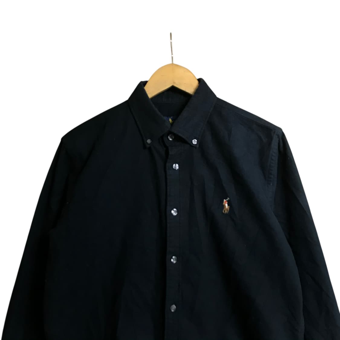 폴로 랄프로렌 검정 단색셔츠 상품이미지1