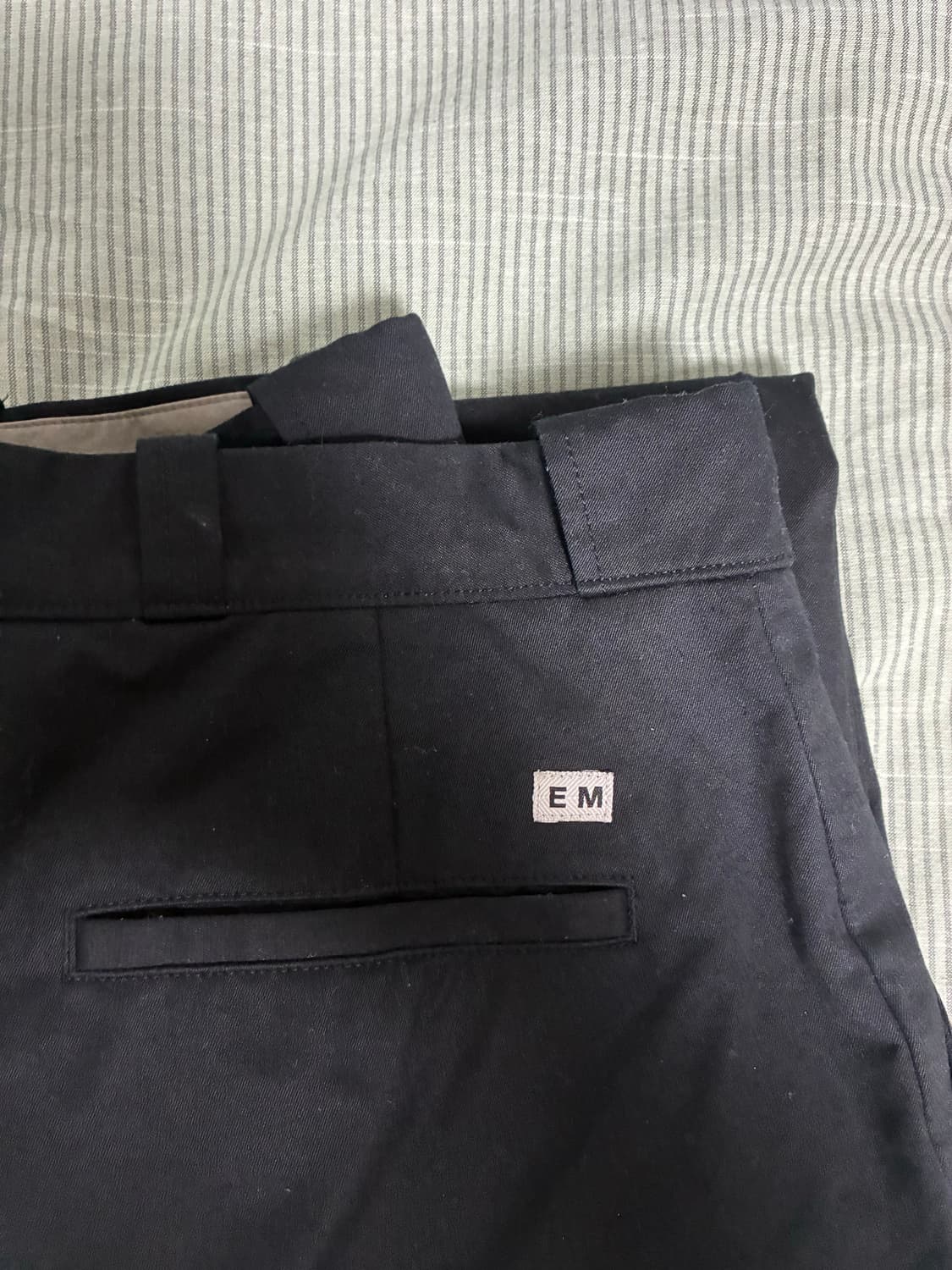 (L)ends and means 워크 치노 팬츠 블랙 상품이미지5