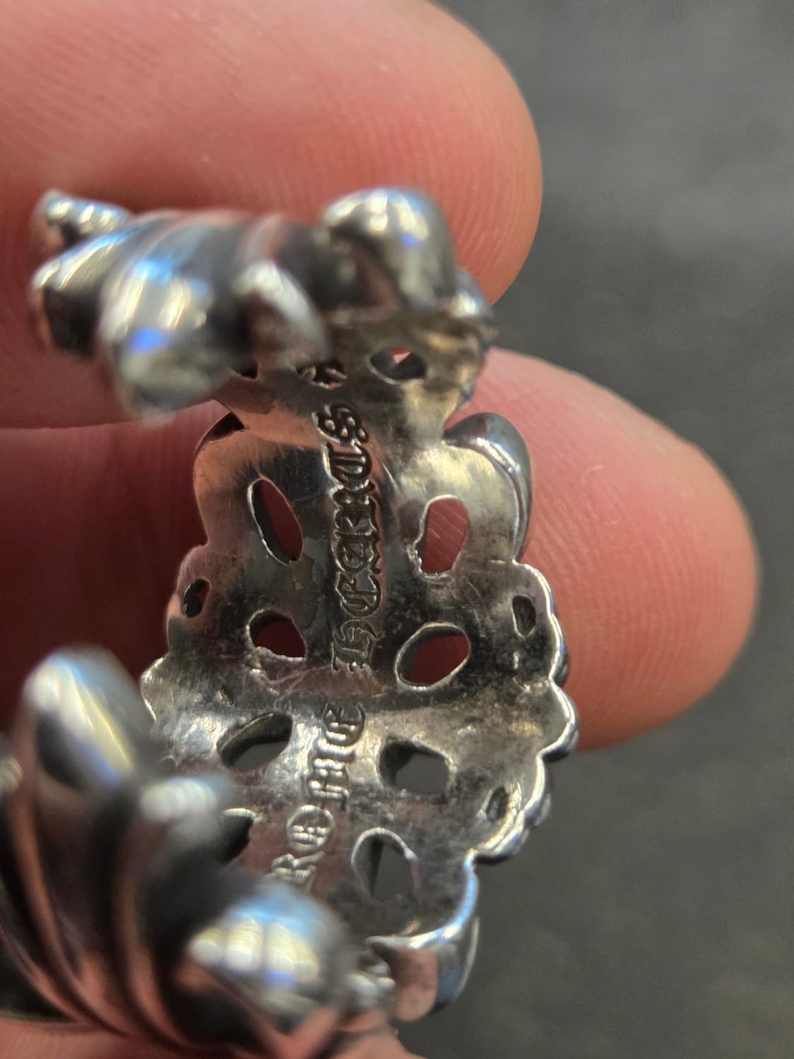 정품 크롬하츠 더블 플로랄링 상품이미지8