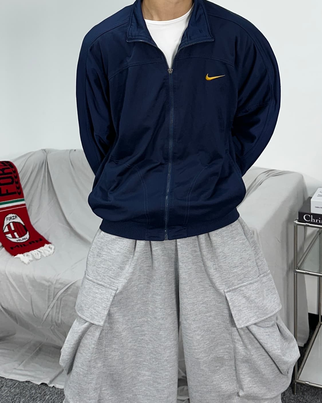 나이키 빅로고 90s 올드스쿨 오버핏 져지 상품이미지2