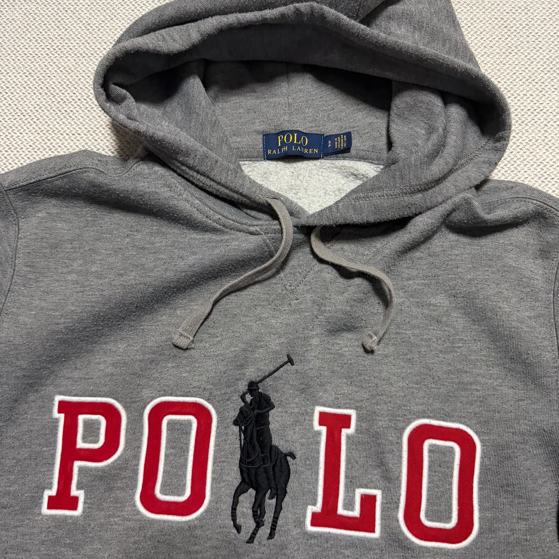 폴로 랄프로렌 빅포니 기모 후드티 상품이미지2