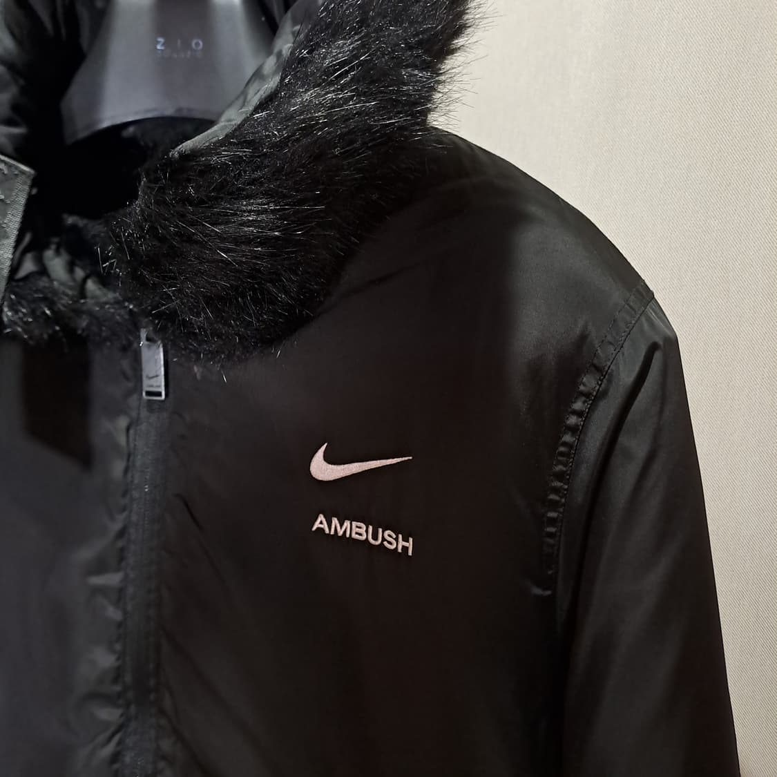 (택포) 나이키 x 앰부쉬 리버시블 포우 퍼 코트 블랙 M B93 상품이미지7