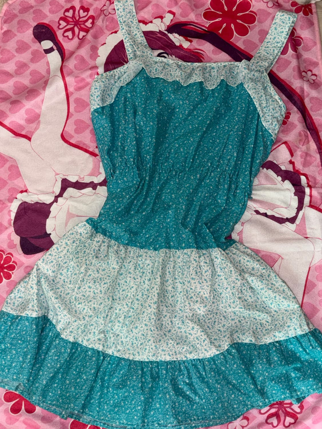 빈티지 하구미원피스 모리걸 상품이미지1