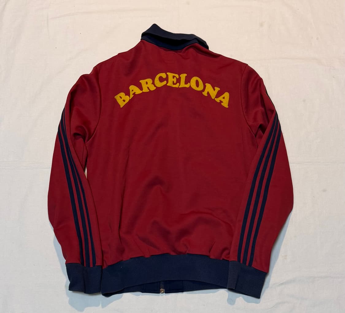 00s 아디다스 바르셀로나 버건디 트랙탑 져지 상품이미지3