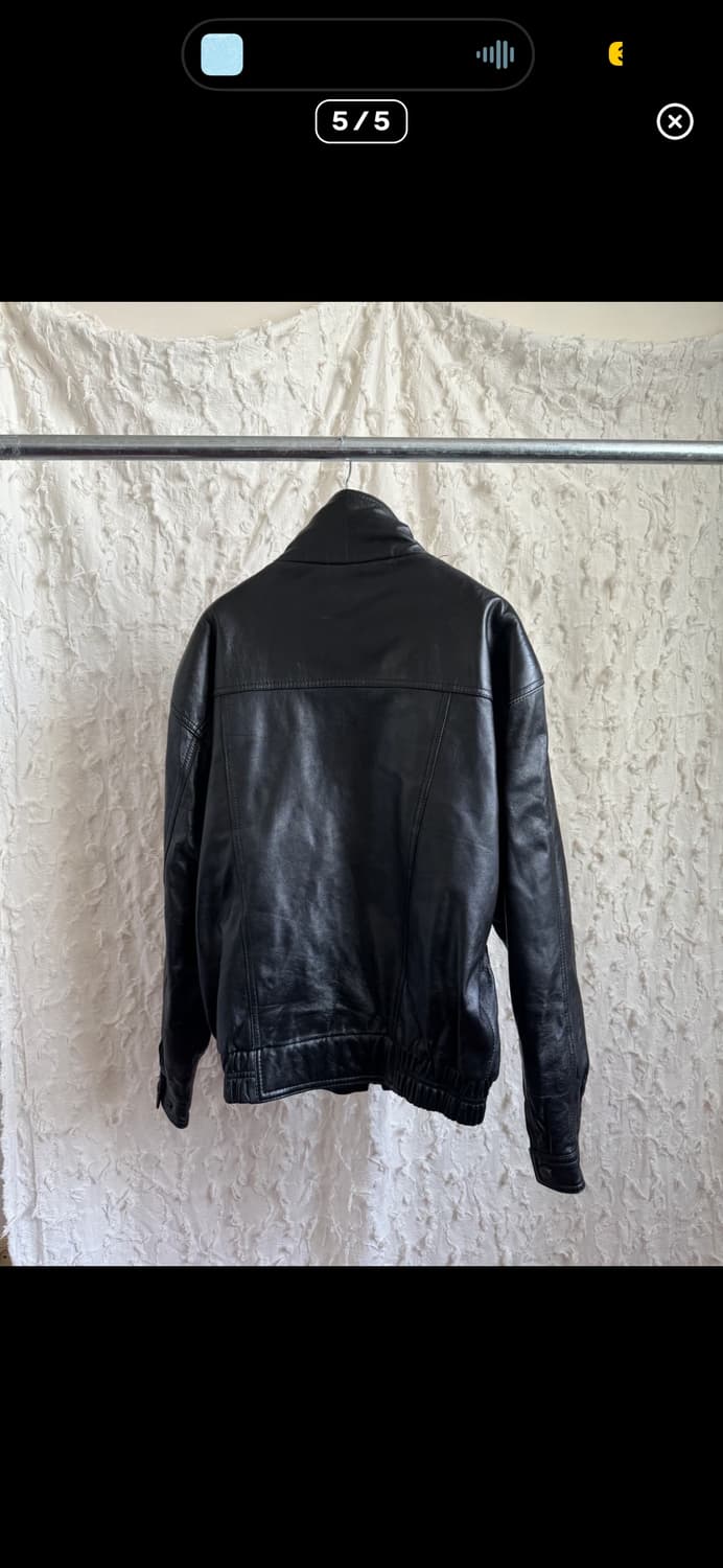 빈티지 양가죽 봄버 상품이미지1