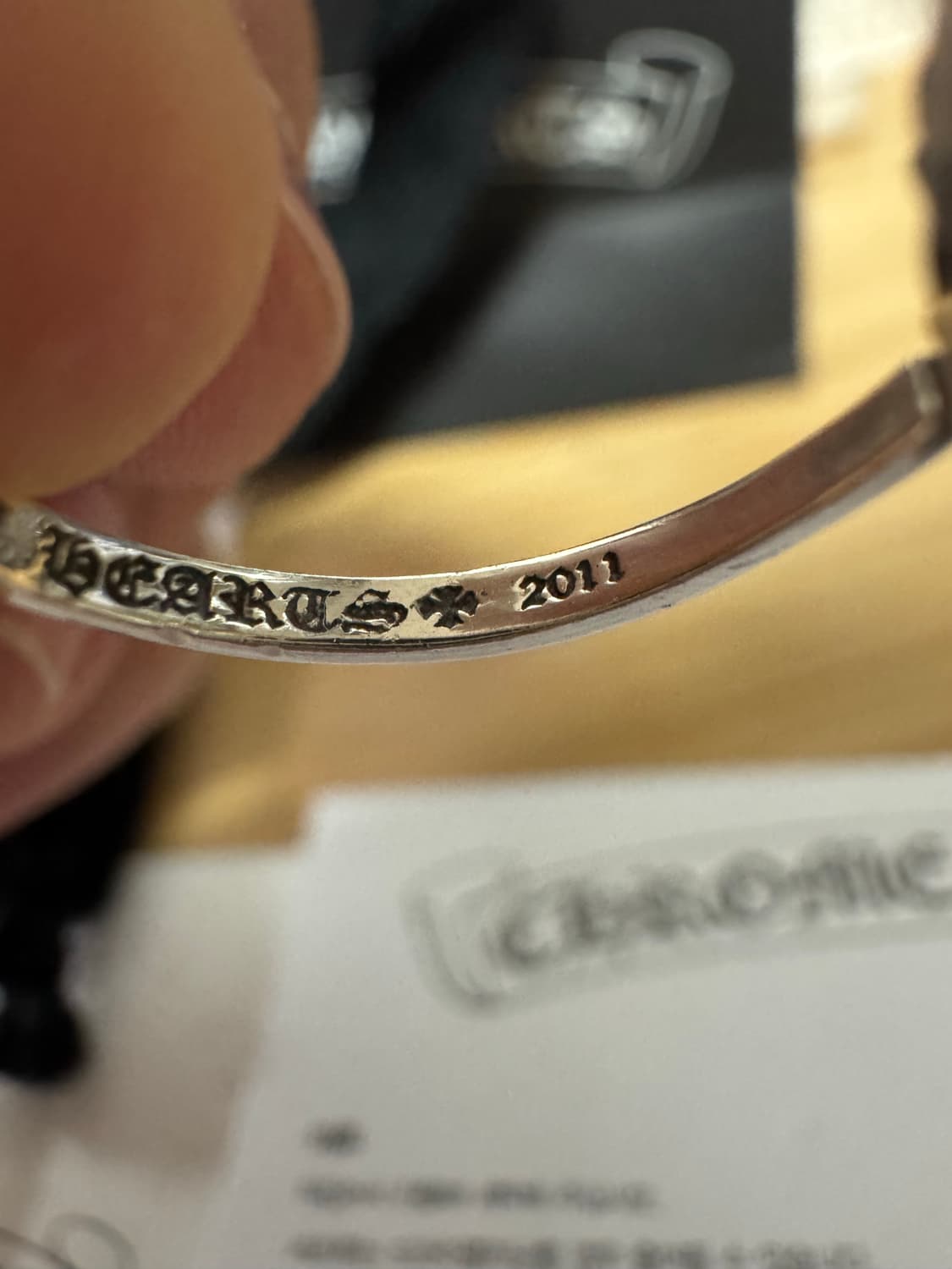 크롬하츠 반지 CH플러스 버블검링 상품이미지4