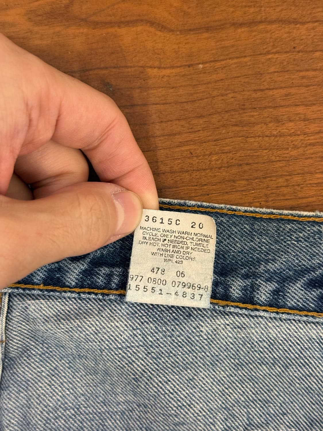 36) 00s Levi’s 550 Relaxed Fit Tapered L 상품이미지8