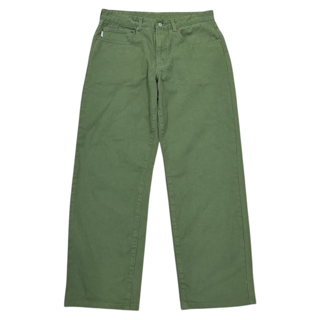 디스이즈네버댓 레귤러 진 팬츠 바지 피스타치오 민트 그린 L 상품이미지1