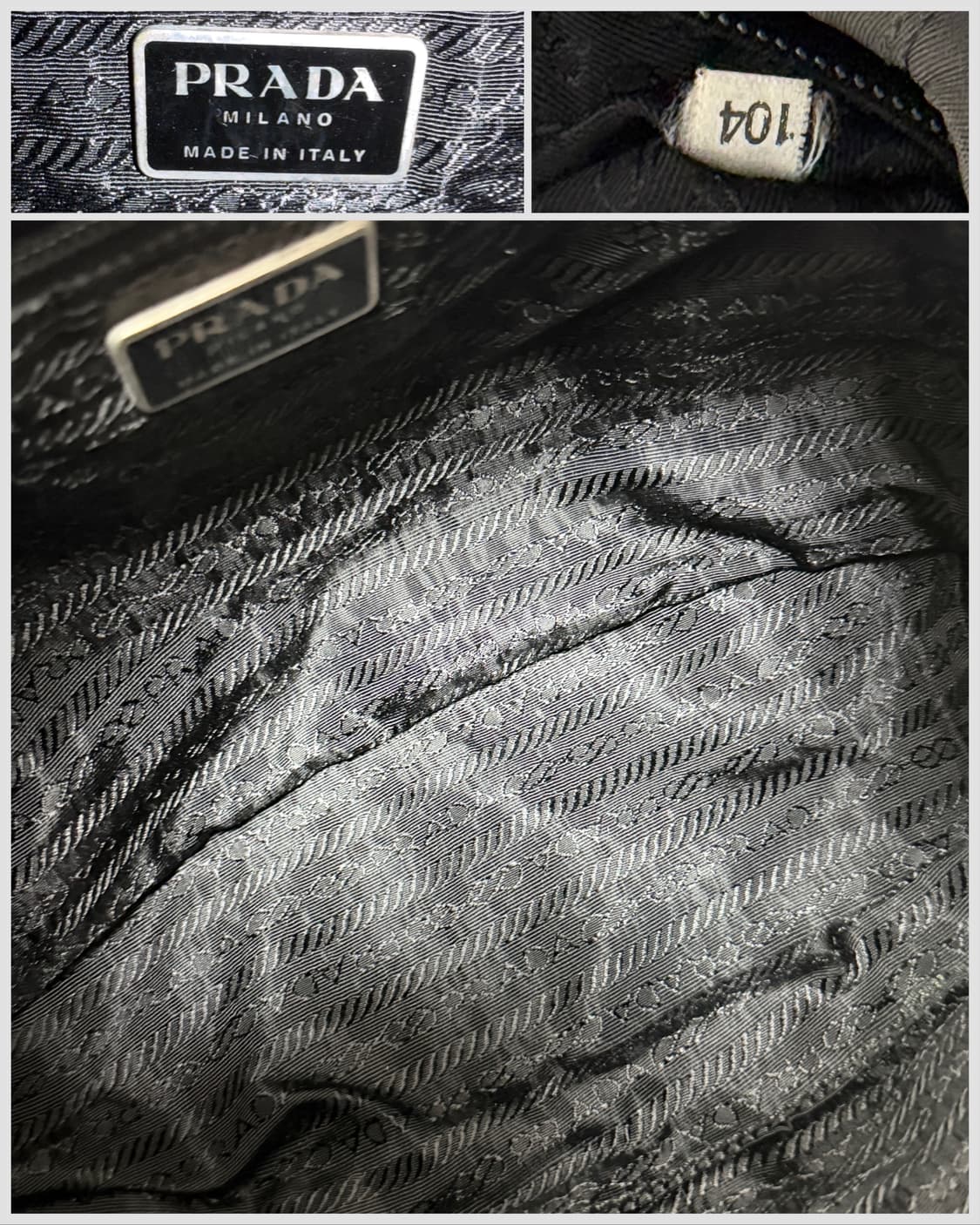 프라다 나일론 포코노 투 포켓 백팩 상품이미지5