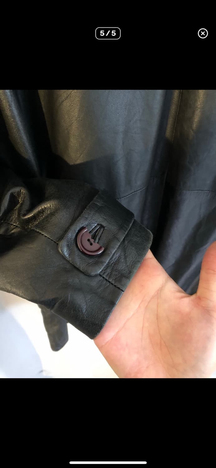 빈티지 레더코트 상품이미지6