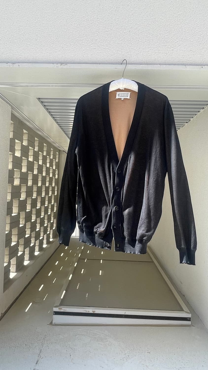 Maison Margiela See-through Cotton V-nec 상품이미지7