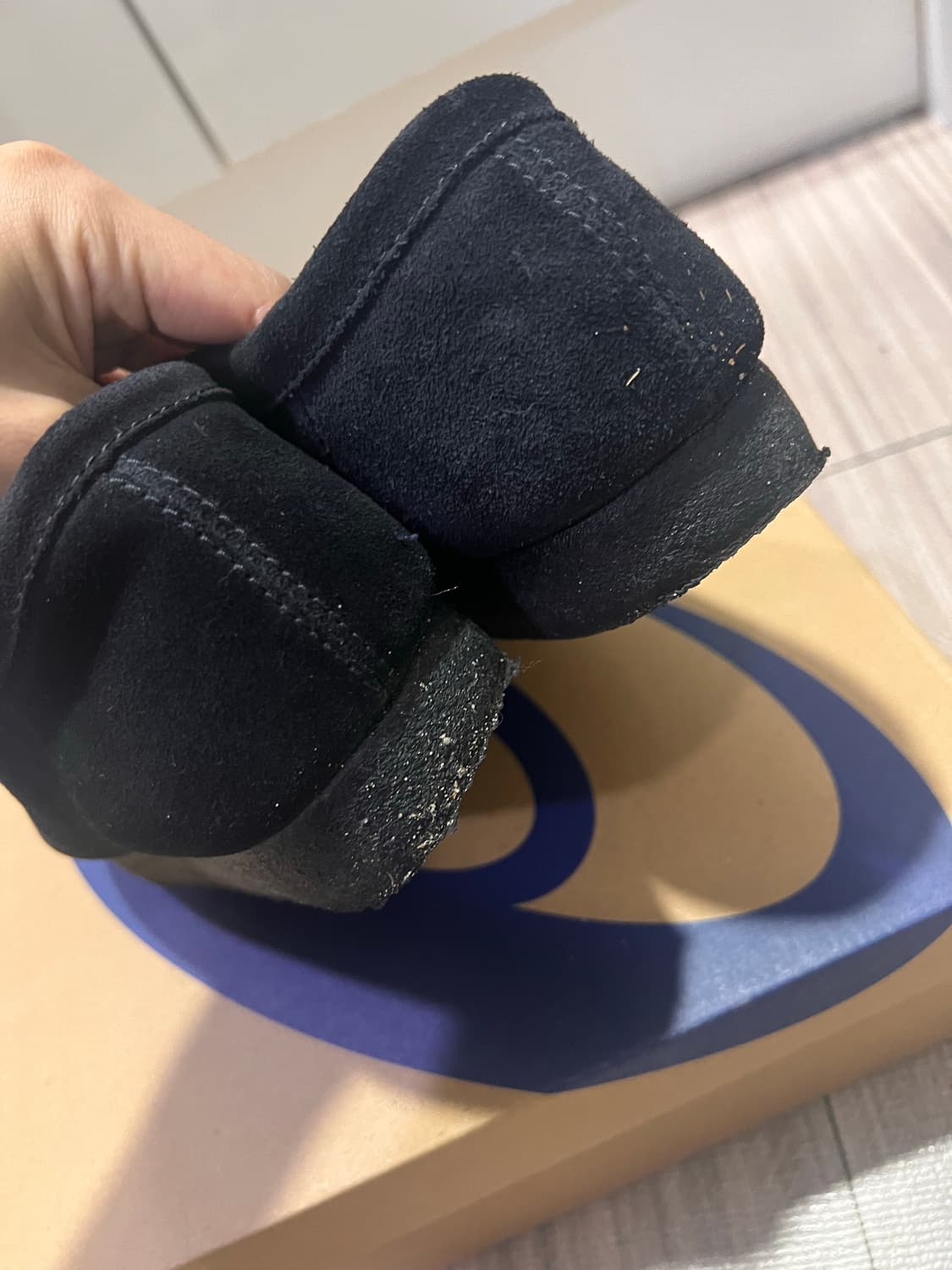 Clarks 클락스 왈라비 블랙 270-275 상품이미지4
