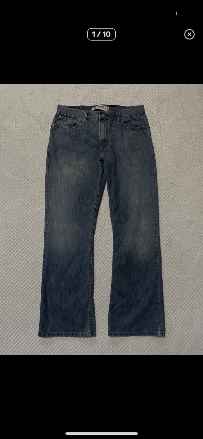 Levi’s 527 semi flare denim 상품이미지1