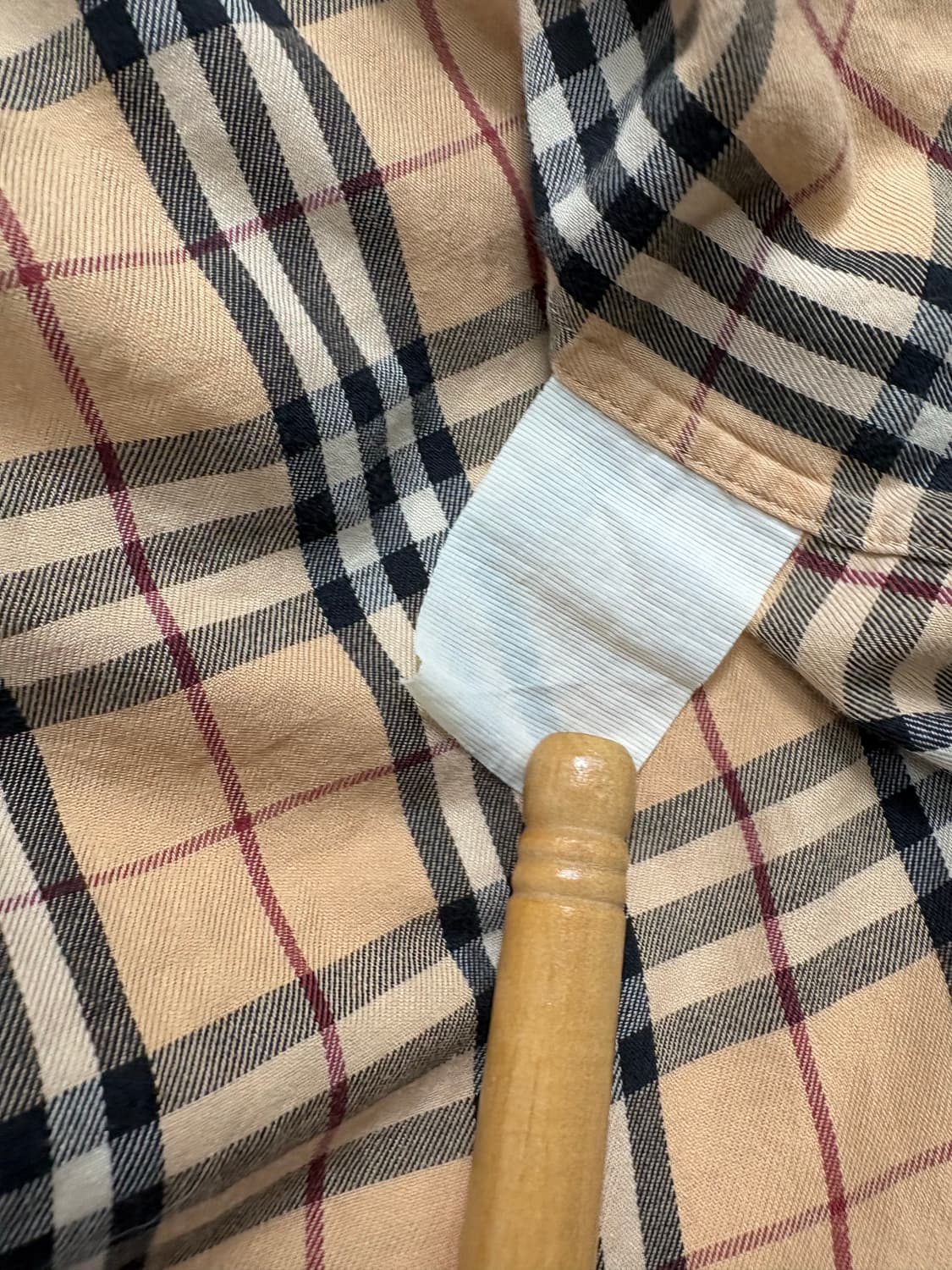 버버리 체크 셔츠 상품이미지9