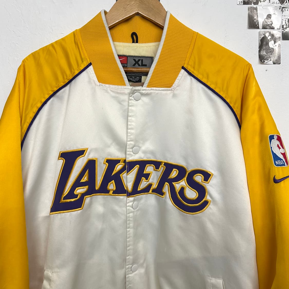 90‘s 나이키 LA레이커스 바시티 자켓 상품이미지2