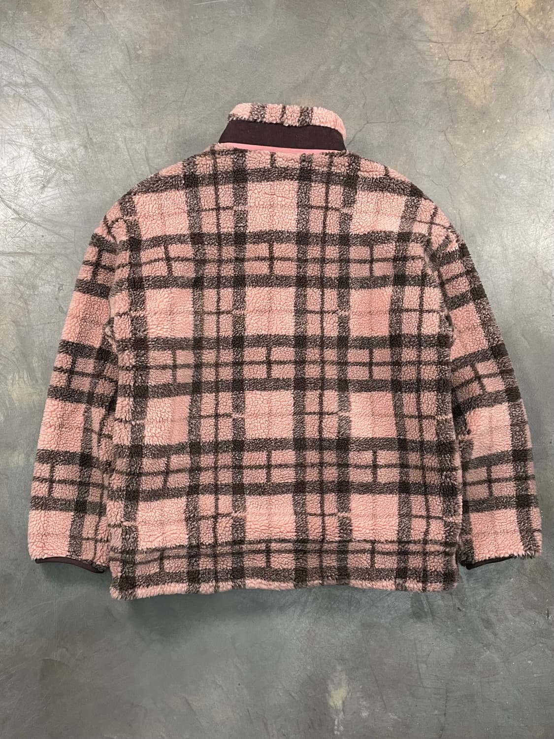 에디바우어 체크 플리스 자켓 상품이미지4