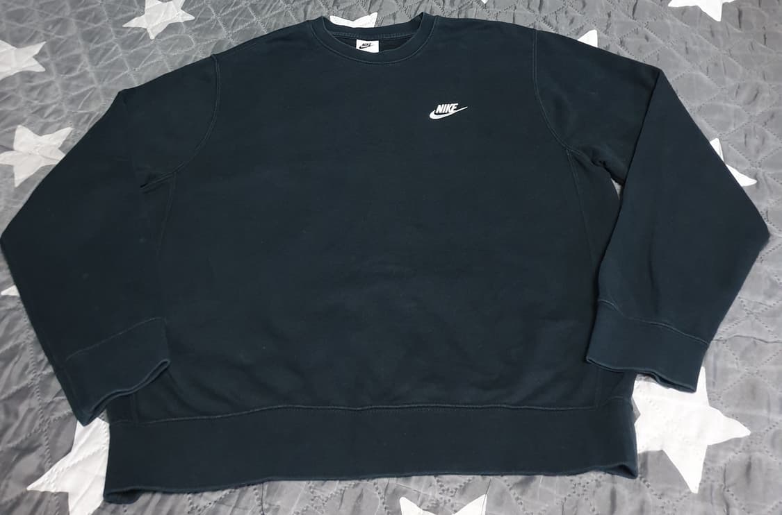 나이키 NSW 클럽 크루 맨투맨 블랙 (L) 상품이미지1