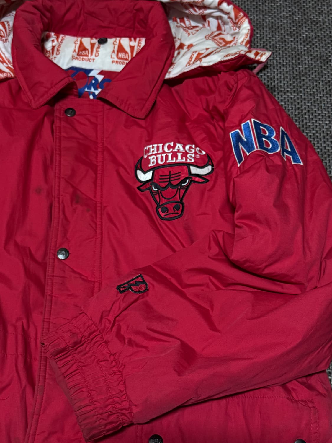 90s 프로플레이어 시카고불스 투웨이 자켓 상품이미지4