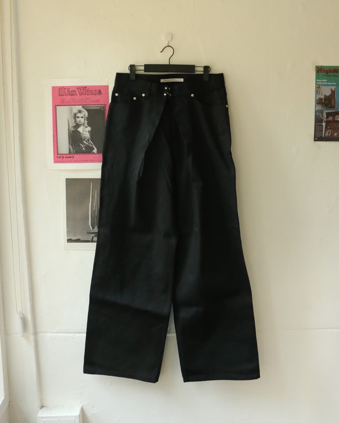 존 로렌스 설리반 블랙 와이드 팬츠 상품이미지3