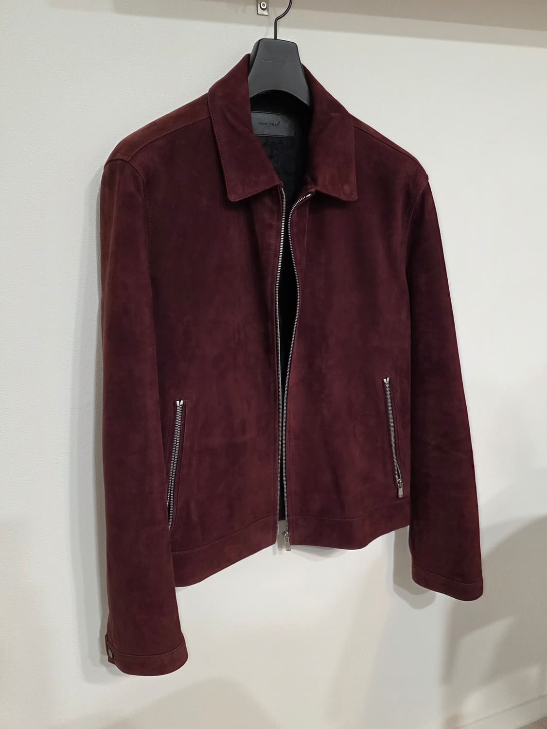 질스튜어트뉴욕 스웨이드 가죽자켓 (L) 상품이미지1