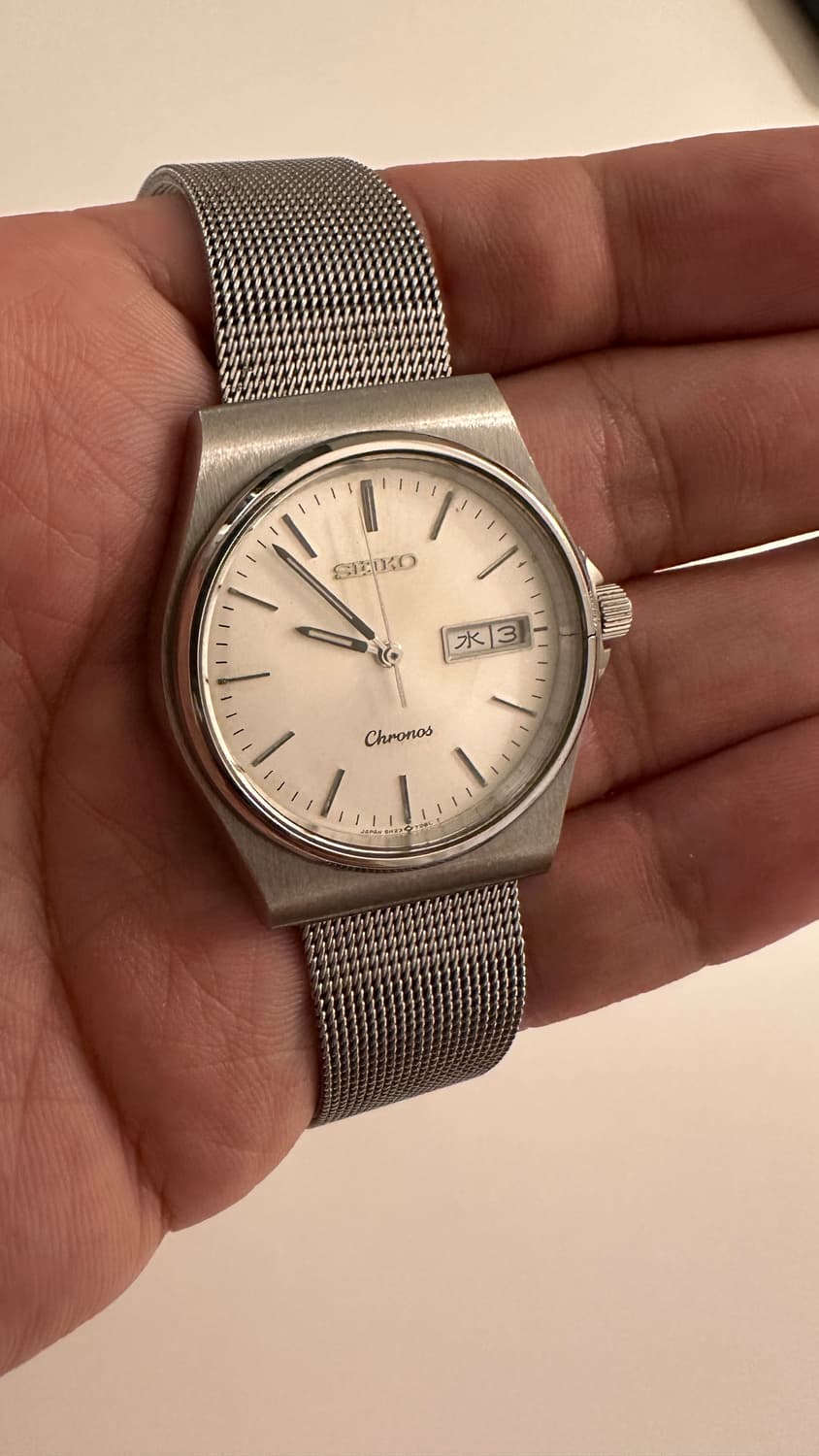 80s seiko chronos quatz day-date 상품이미지4