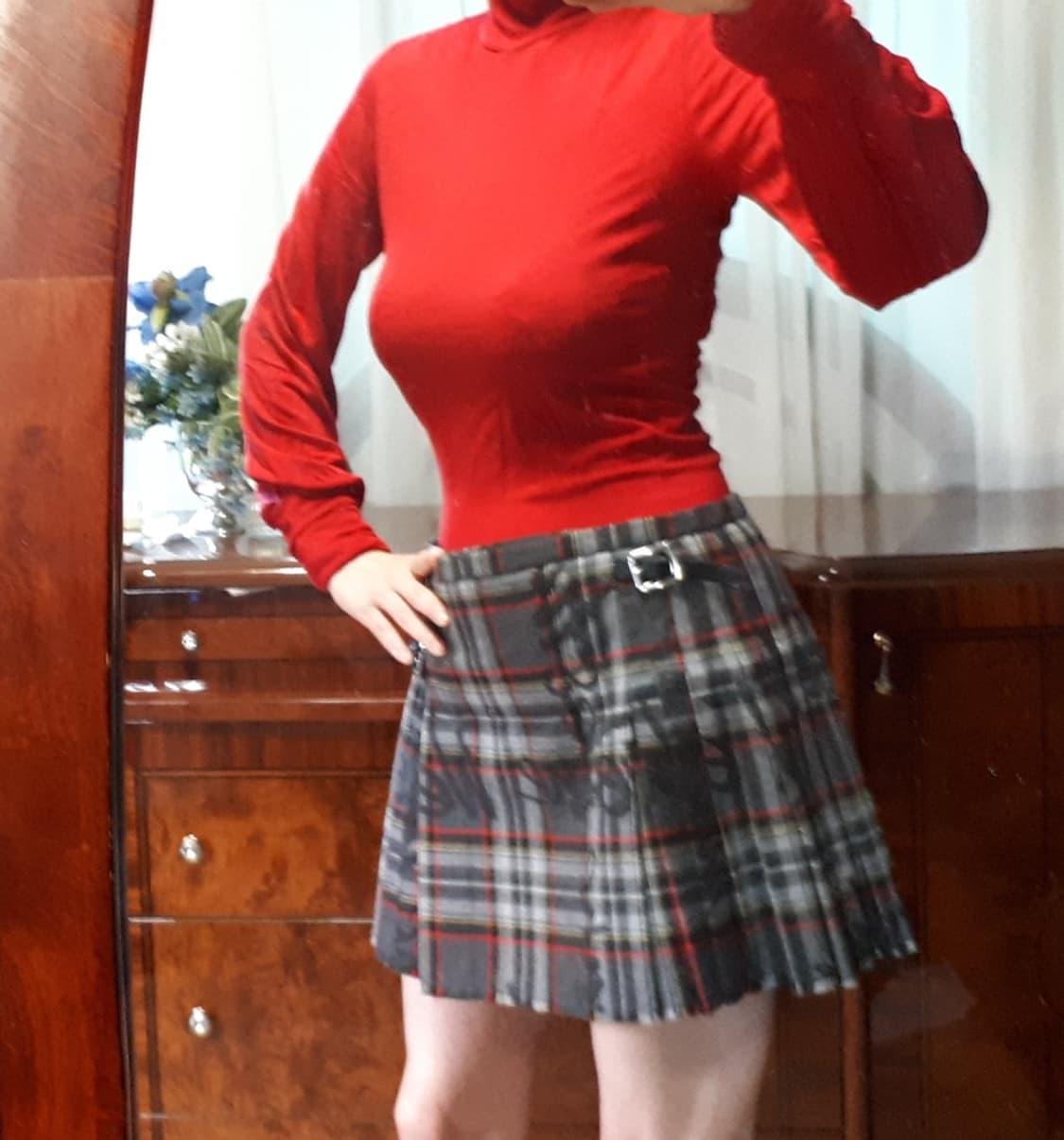 새상 프랑스 모르간 로맨틱 나팔소매 모달 셔츠  상품이미지4