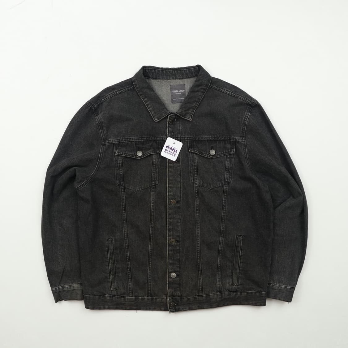 빈티지 청자켓 블랙 XL A1023 상품이미지1