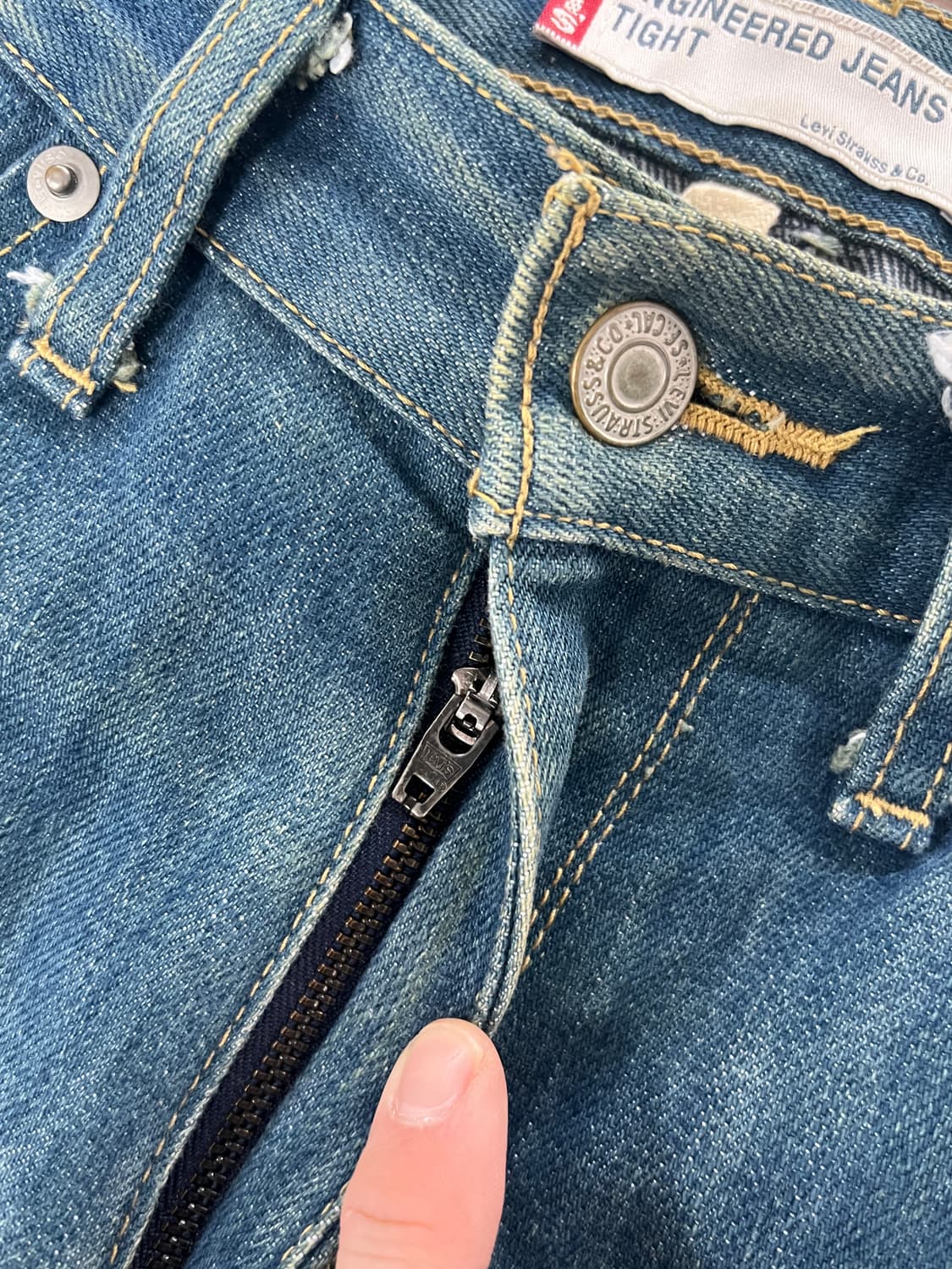 Levis 리바이스 엔지니어드 제팬 데님 팬츠 상품이미지5