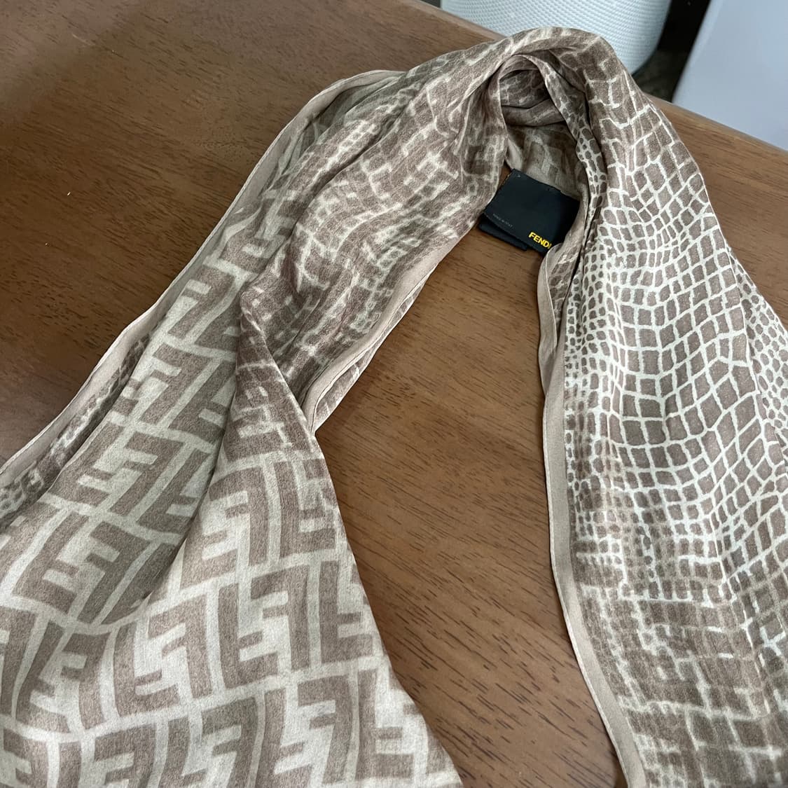 펜디 실크 스카프 OS 상품이미지2