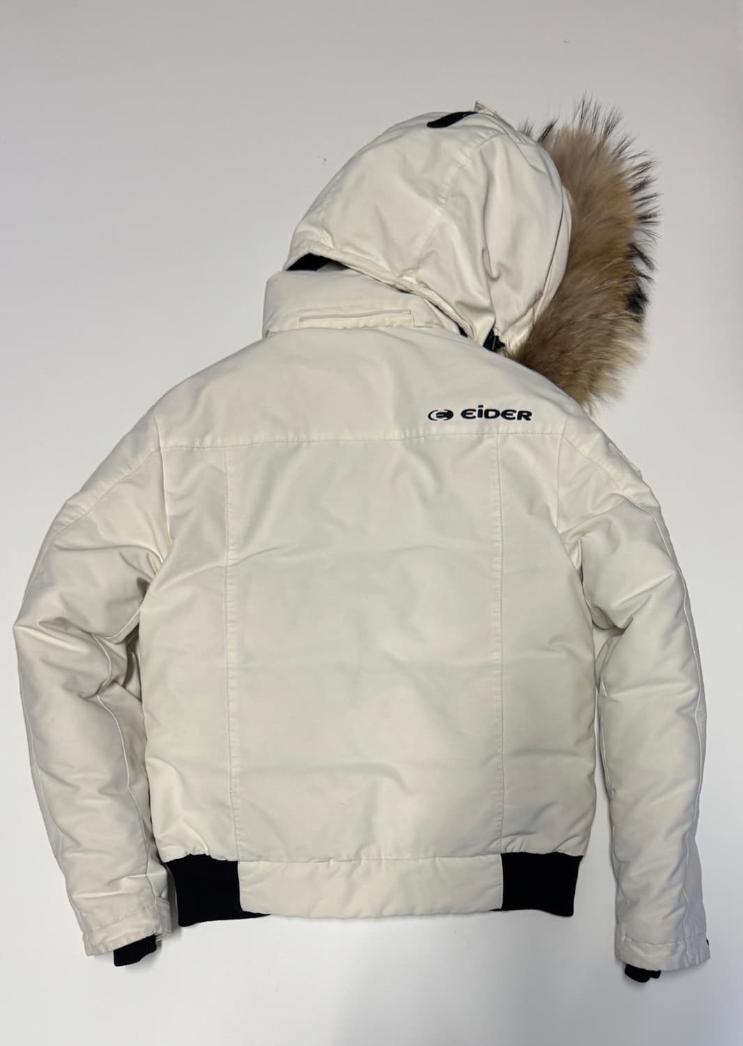 여성 아이더 Eider 덕다운 스투키 화이트 후드 패딩 점퍼 상품이미지2
