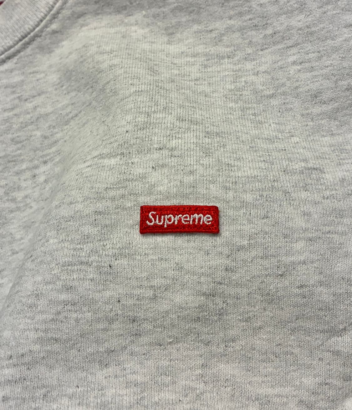 (L/103)Supreme 슈프림 스몰 박스로고 멜란지 헤비 스웻셔츠 맨 상품이미지5