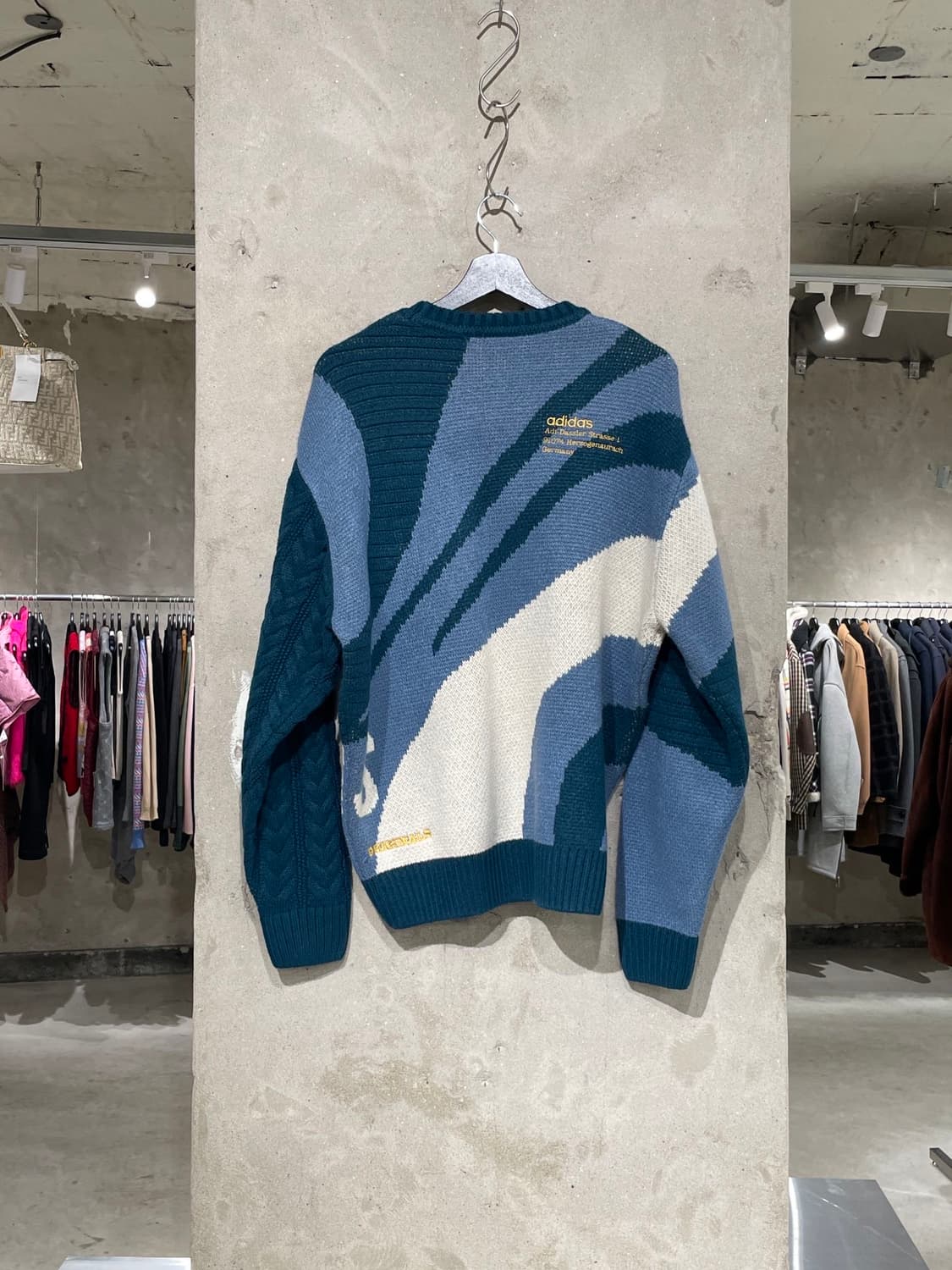 아디다스 오리지널스 믹스 케이블 스웨터 상품이미지6