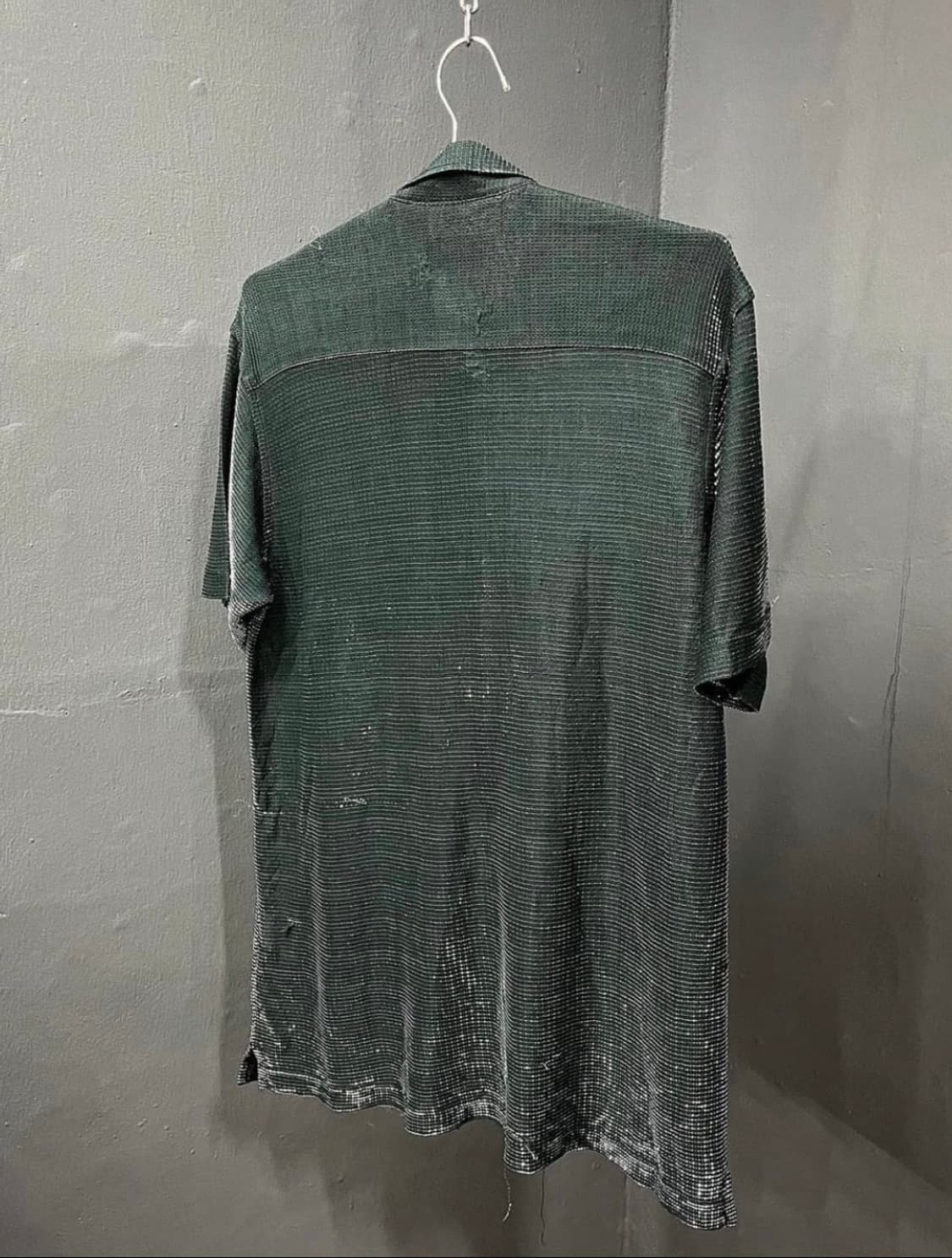 Primo ciro citterio 메탈릭 하프 셔츠 상품이미지3